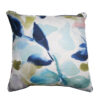 Abstract Floral In Cool Shades Scatter Cushion