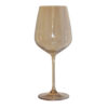 Apollo Amber Lustre Wine Glass