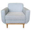 SKU 0008519 1 Seater Couch Oslo Pale Aqua