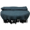 KAD Dark Teal Zig Zag Throw